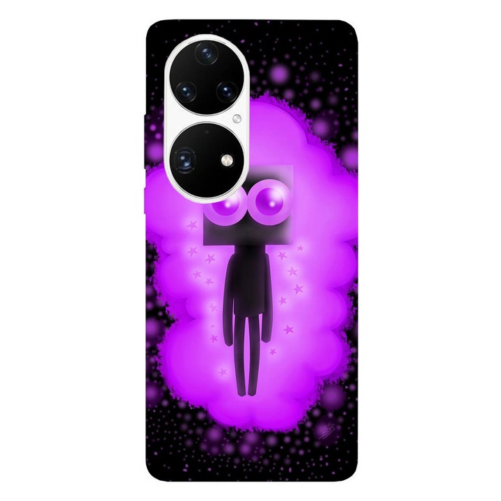 Калъф за телефон, съвместим с модел Honor 200 Smart, Viceversa, Cute Enderman, силикон, TPU