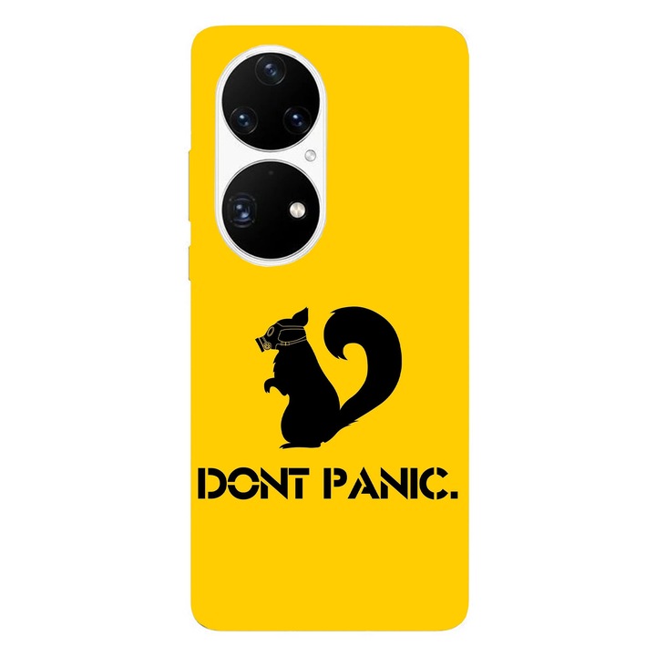 Калъф за телефон, съвместим с Honor 200 Lite, Viceversa, модел Dont panic, силикон, TPU