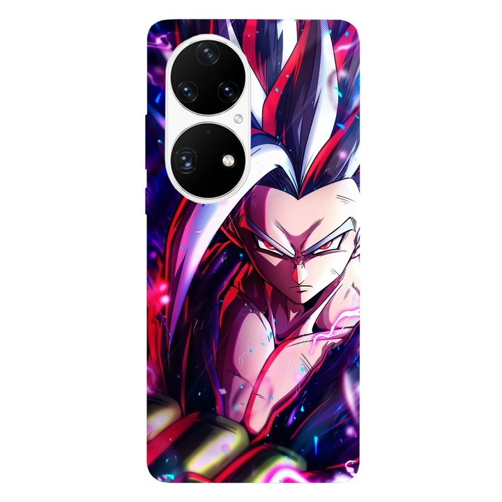 Калъф за телефон, съвместим с модел Honor 200 Lite, Viceversa, Gohan Super Saiyan, силикон, TPU