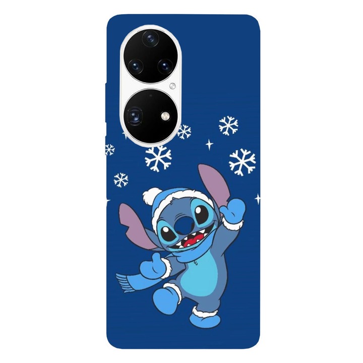 Калъф за телефон, съвместим с Honor 200 Pro, Viceversa, модел Lets Play In Snow Stitch модел калъф, силикон, TPU