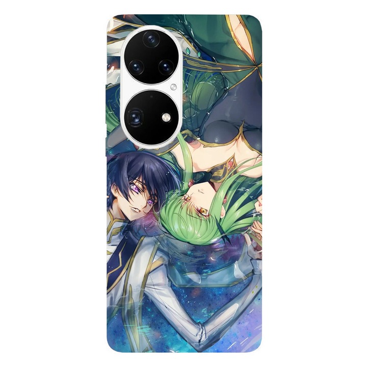 Husa telefon compatibila cu Honor 200 Pro, Viceversa, model Lelouch x CC Code Geass, Silicon, TPU