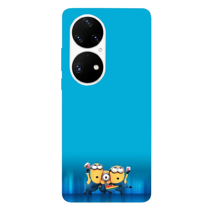 Husa telefon compatibila cu Honor 200 Pro, Viceversa, model Minion party, Silicon, TPU