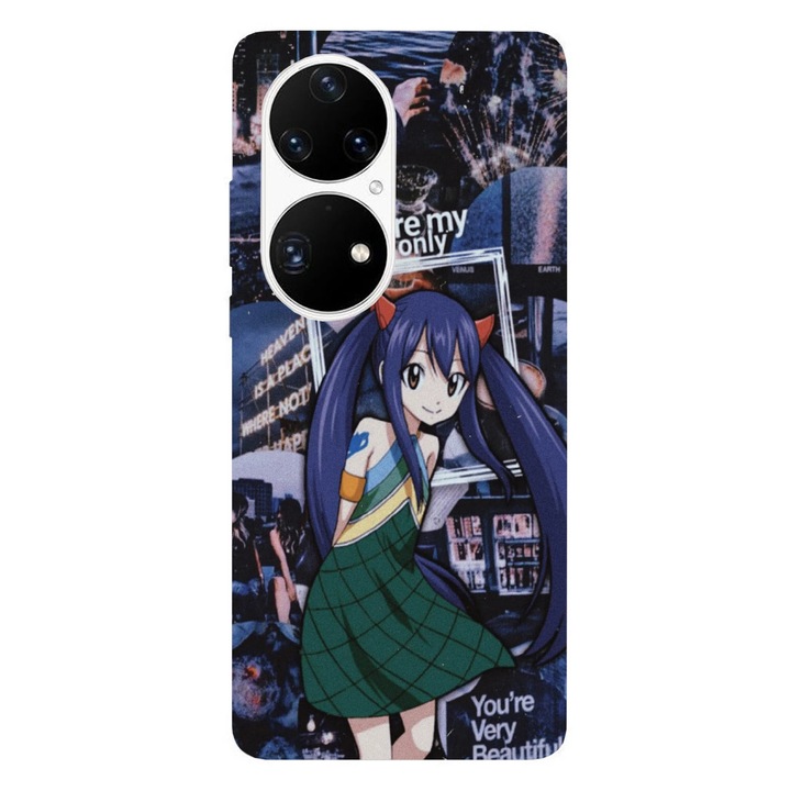 Husa telefon compatibila cu Honor 200, Viceversa, model Wendy Marvell Fairy Tail, Silicon, TPU