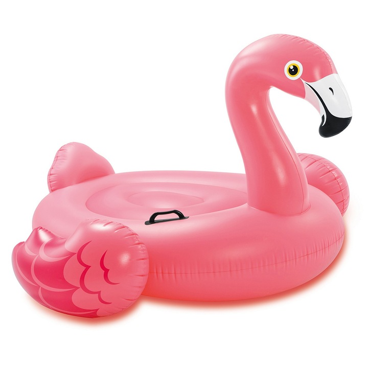 Intex flamingo strandmatrac, 142x140x94 cm, 2 légkamra, 2 fogantyú