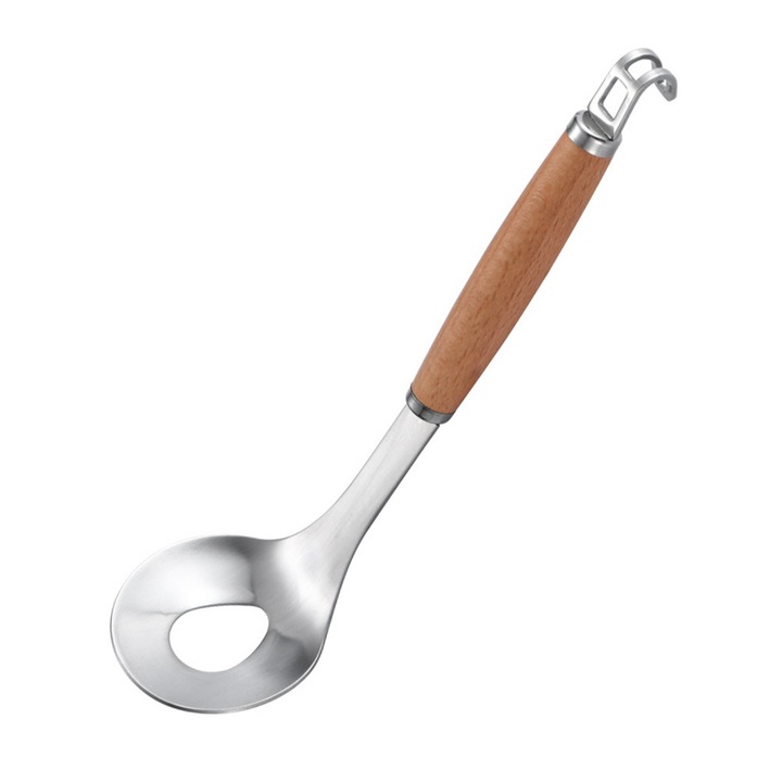 Lingura pentru chiftele HERUSI inox 304 maner lung 22x5cm