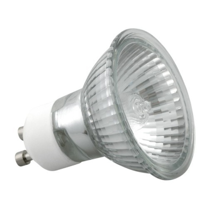 Bec halogen GU10 BELLIGHT 18W, clasic, transparent, 230V