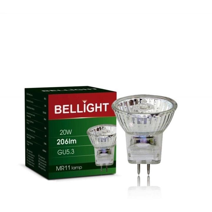 Халогенна крушка MR11 BELLIGHT 20W 206lm 230V 35mm