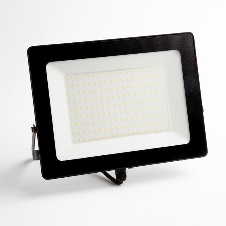 LED прожектор 150W, ECOLIGHT, 13500lm, IP65, черен