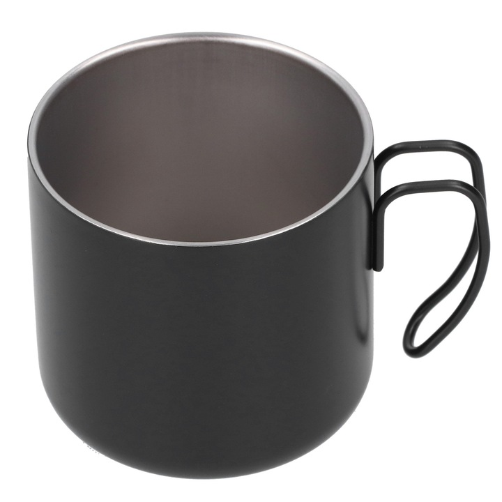 Cupe din otel inoxidabil de inalta calitate, pahar termic cu pereti dubli, indestructibil pentru restaurante, case, birouri, scoli (400 ml)