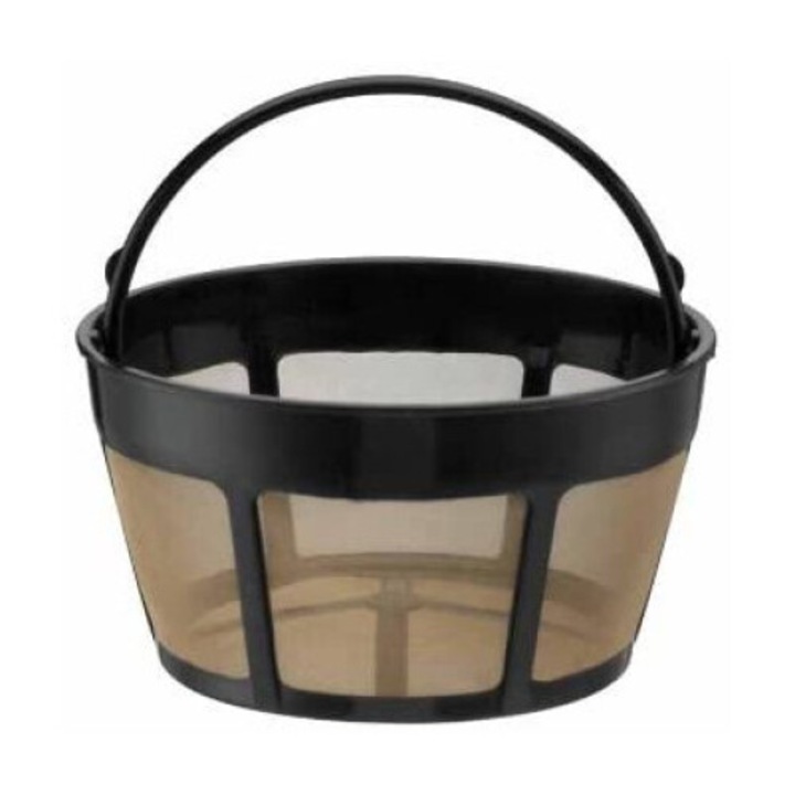 Филтър за кафе за многократна употреба, Enforose, изработен от хирургическа неръждаема стомана, лесен за почистване, съвместим с повечето кафемашини 10-12 чаши