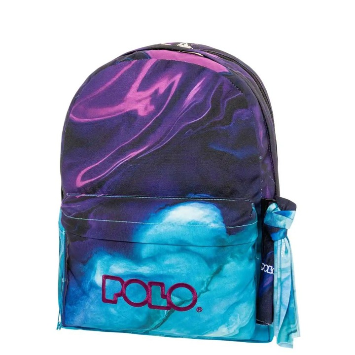 Rucsac Original Double Scarf Shapes 27L, Polo, 2 compartimente, multicolor, dimensiuni 42x30x24cm