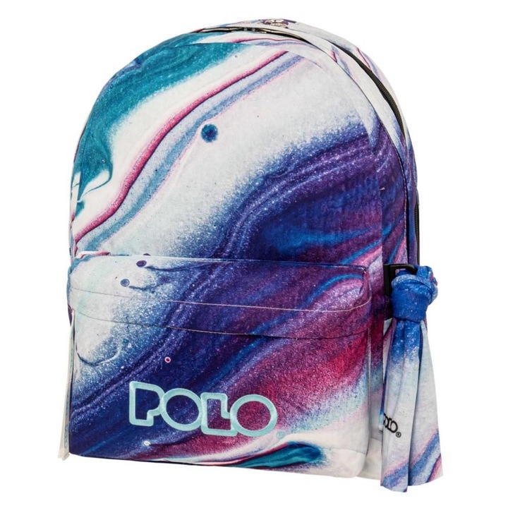 Rucsac Original Double Scarf Shapes 27L, Polo, 2 compartimente, multicolor, dimensiuni 42x30x24cm