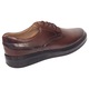 Pantofi barbati, casual, din piele naturala, maro, RSY2M, Marimea 38