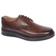 Pantofi barbati, casual, din piele naturala, maro, RSY2M, Marimea 38