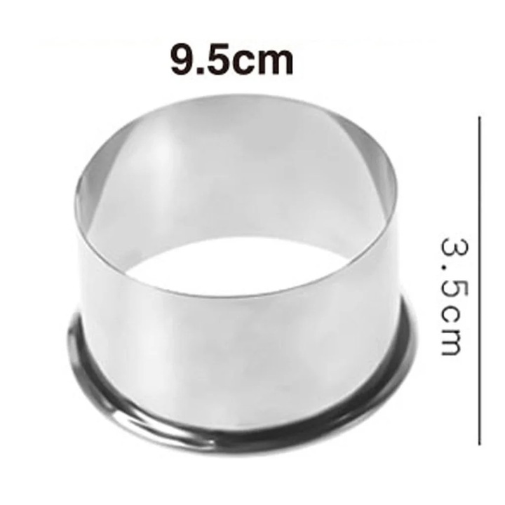 Forma aluat inox, taietor litere, 3 dimensiuni, argintiu