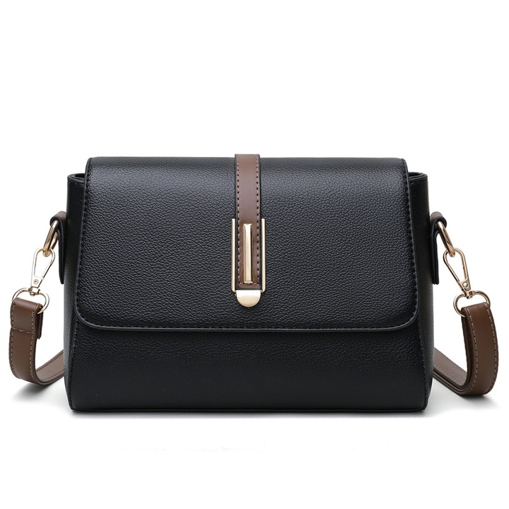 PU bőr válltáska, nagy kapacitású, többfunkciós