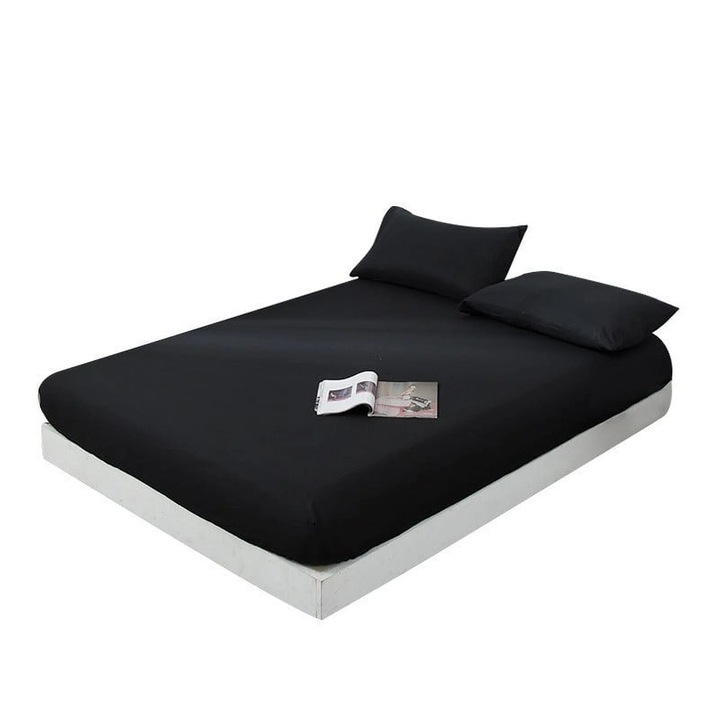Husa protectie saltea, multicolor, 39x75x14cm-76x80x18cm