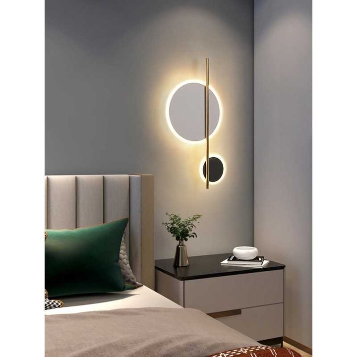 SUEVA® LED стенна лампа Modern 34 W с 3 вида светлина