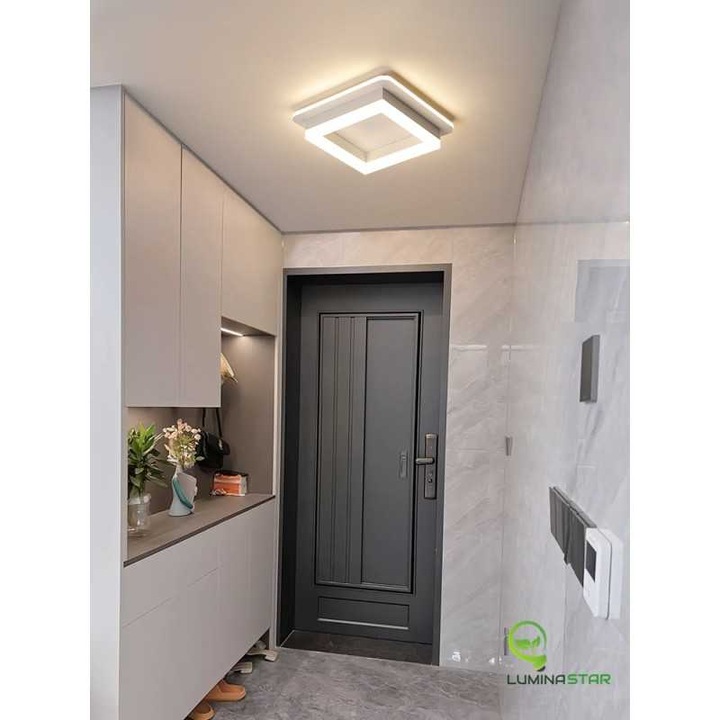 Négyzet alakú mennyezeti lámpa 41W Led EDC® meleg, semleges hideg fény