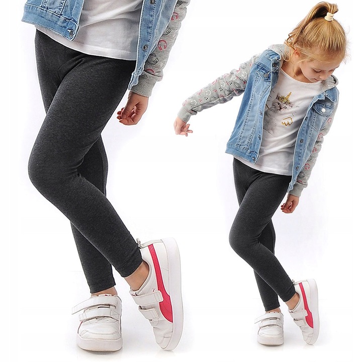 Gyermek nadrág, LAEMI, pamut, szürke