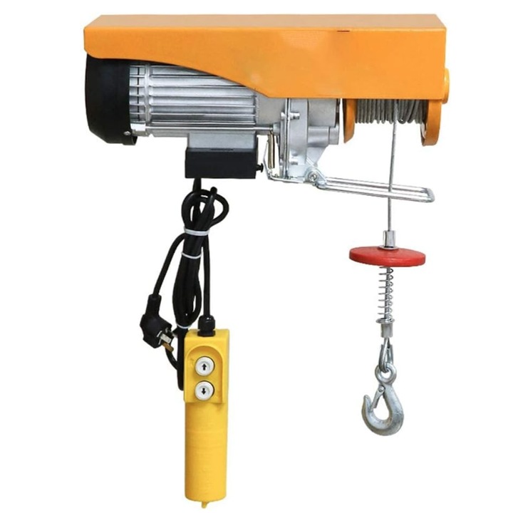 Scripete pentru troliu electric PA400 de 70/300 kg franghie de ridicare 20 m