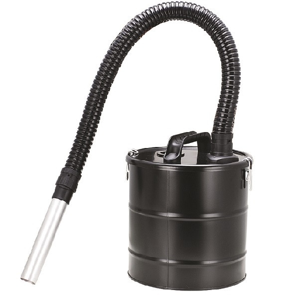 Aspirator colector de cenusa Muhler MS, Filtru Heppa, 18 l, Negru