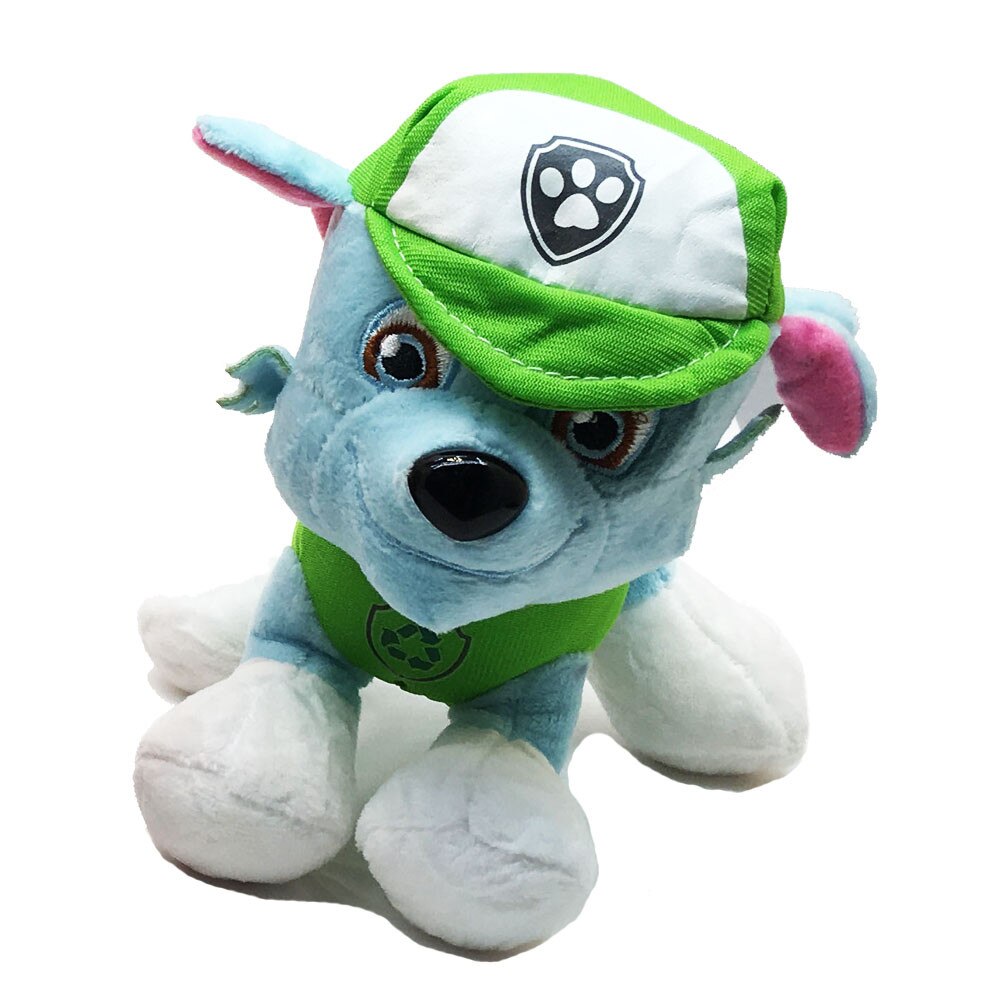 Плюшена играчка Paw Patrol Rockey 17086-20-4, 20см, зелен. - eMAG.bg