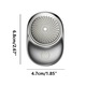 YANYXR hordozható elektromos borotva, 6 penge, USB, IPX7, 6.8x4.7cm