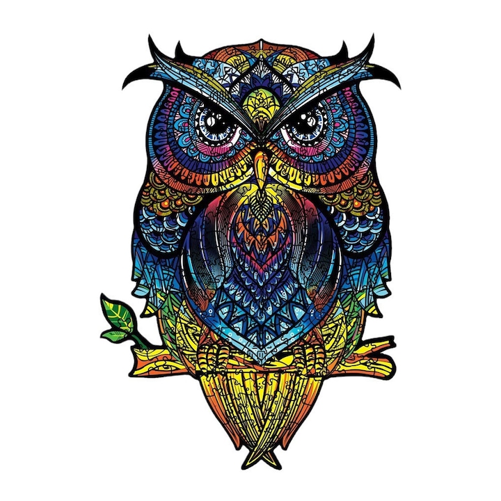 Fa játék puzzle gyárból származó 3D szabálytalan oroszlánfarkas alakú fa állatkirakó