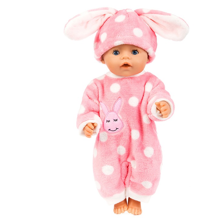 Dibei 18 hüvelykes ruhák amerikai lány babáknak, nyári babaruhák, szimulációs babaruhák nyuszi, béka és reborn babákhoz.