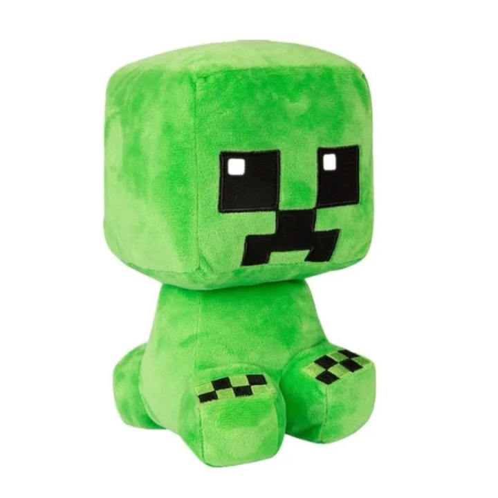 Minecraft plüssjáték szett, Creeper, 26cm, zöld/fekete