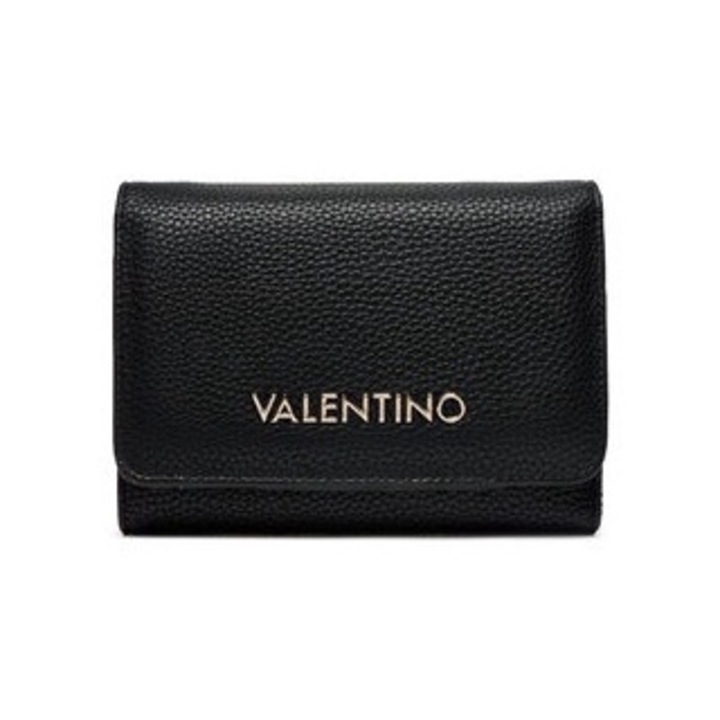 Portofel dama Valentino, Brixton, piele ecologica, negru