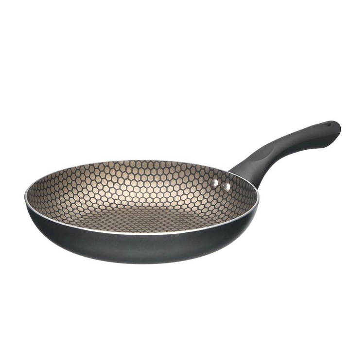 Kinvara tapadásmentes serpenyő, 22 cm, alumínium/bakelit, fekete, indukcióhoz