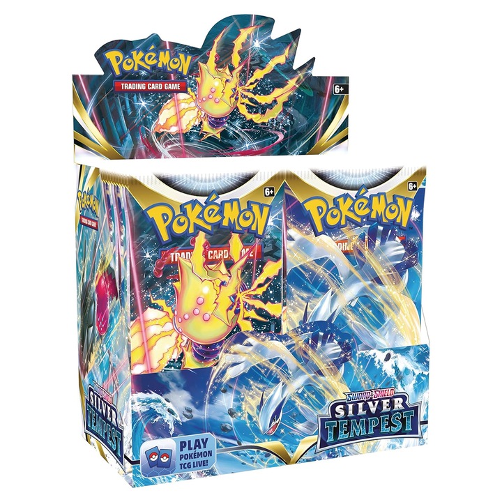 Игра Pokemon TCG: Меч и щит Silver Tempest, Zeaicos, многоцветна