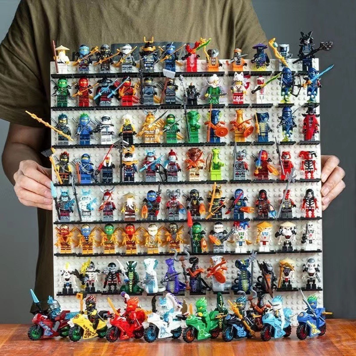 Kazakili Beyページ Set 48 Figurine Ninjago, Fokelyi, Plastic, Multicolor - eMAG.ro