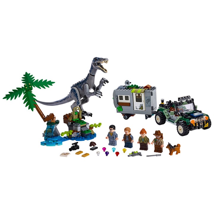 Építőkészletek, Jurassic World Baryonyx Showdown: Kincsvadászat építőkészlet