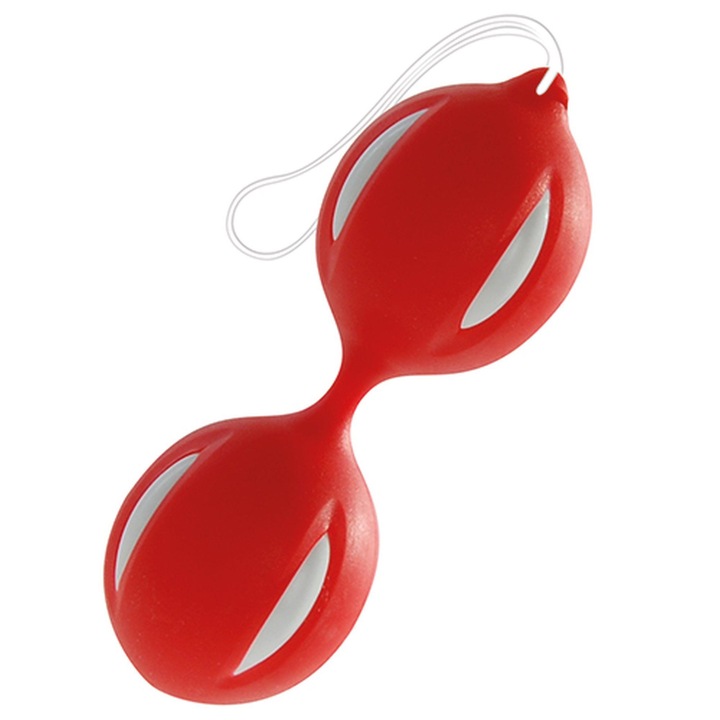 Bile vaginale Toyz4Lovers, 20cm, PVC, set cu vibratii