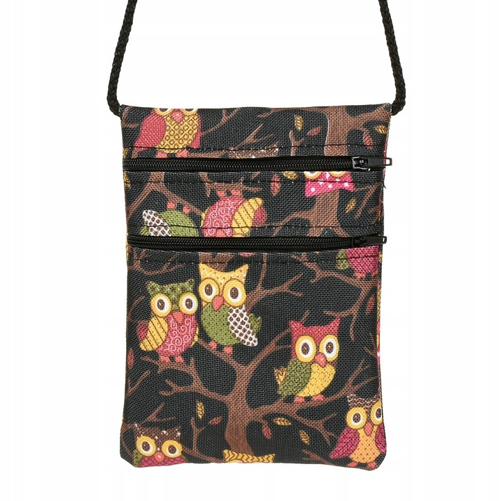 Táska, Beltimore, 11x16cm, nyakba akasztható zsinórral