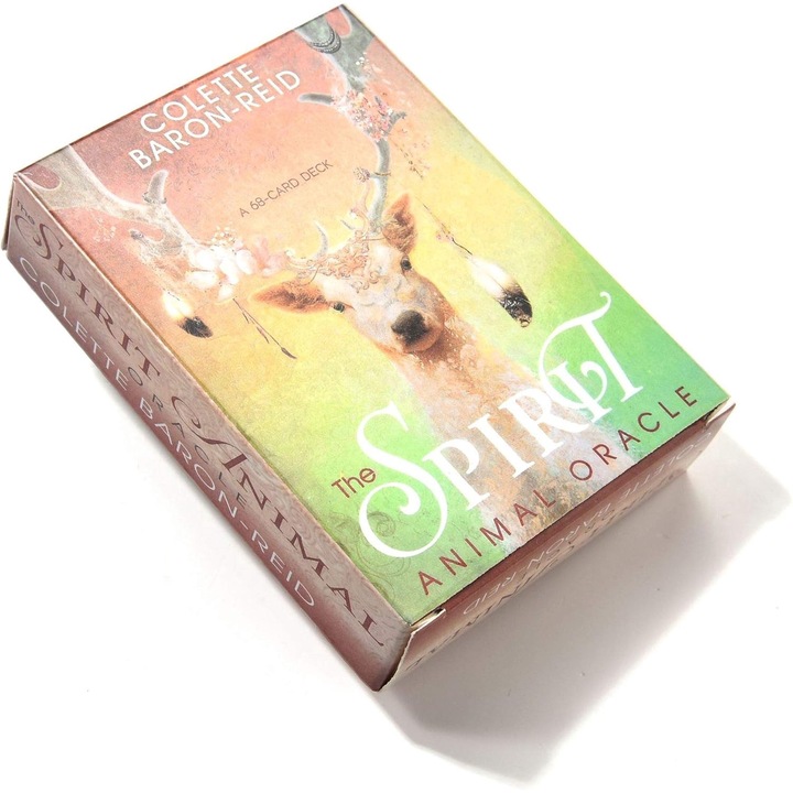 Pachet carti midi, Spirit Animal Oracle, Hay House, Colette Baron-Reid, 2024, 10.5 x 7.5 cm