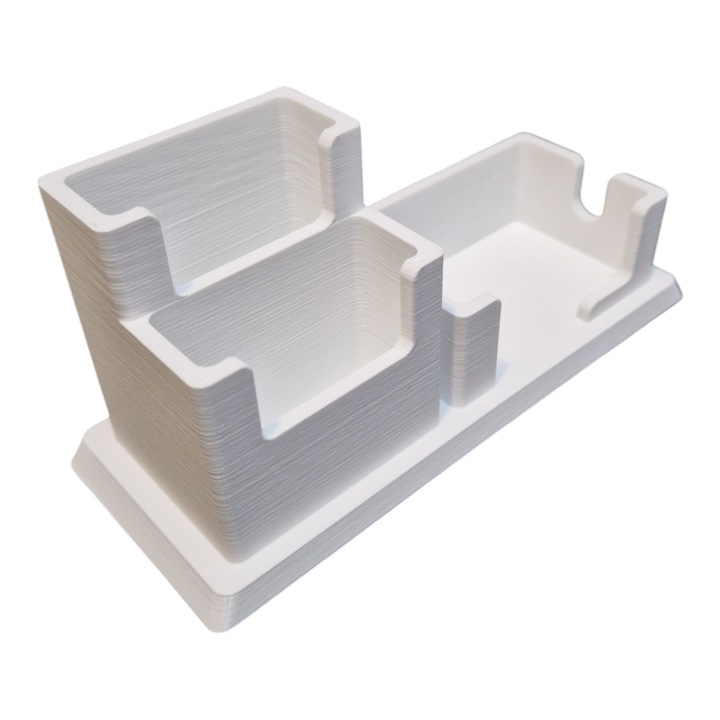 Suport 3D pentru Yoto Mini si carduri, alb