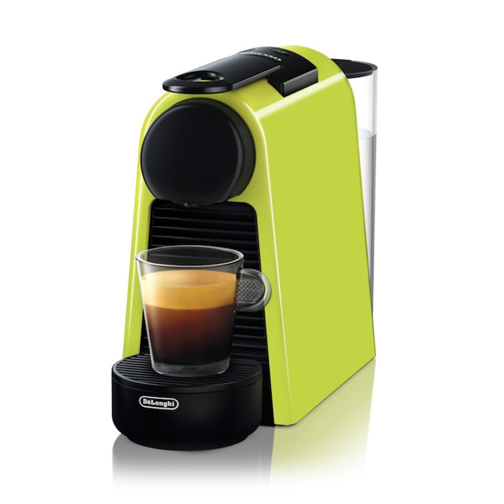 DeLonghi Nespresso® EN85L Essenza kapszulás kávéfőző, 1150W, 19 bar, 0.6 literes víztartály, Lime