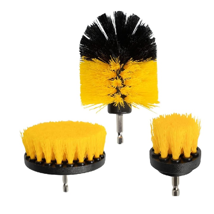 Set perii HOZRO, pentru mocheta & uz casnic / profesional