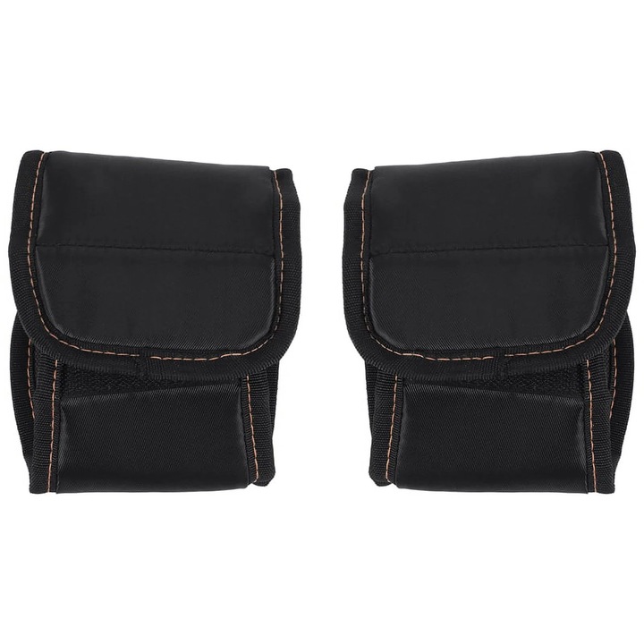 Калъфи за педали за велосипед, черни, 11.5x34см, комплект от 1 чифт