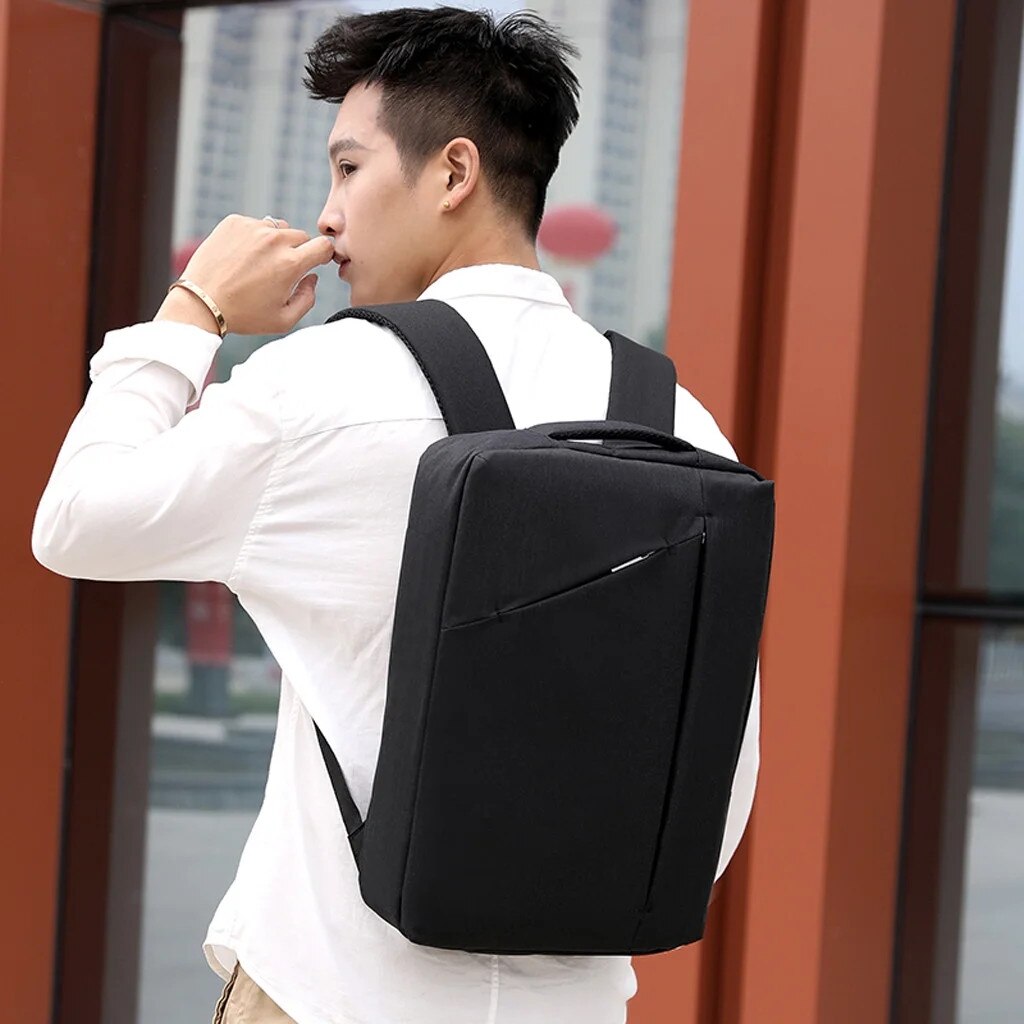 Rucsac convertibil pentru laptop 15.6 inch, bretele ajustabile, multicolor, 30x45cm