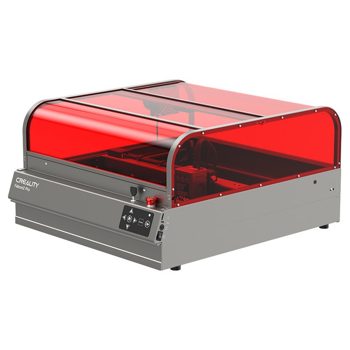 Creality Falcon2 Pro, Gravator Laser 60W, Capacitate de Taiere Mare, Design cu Sertar, 400x400mm