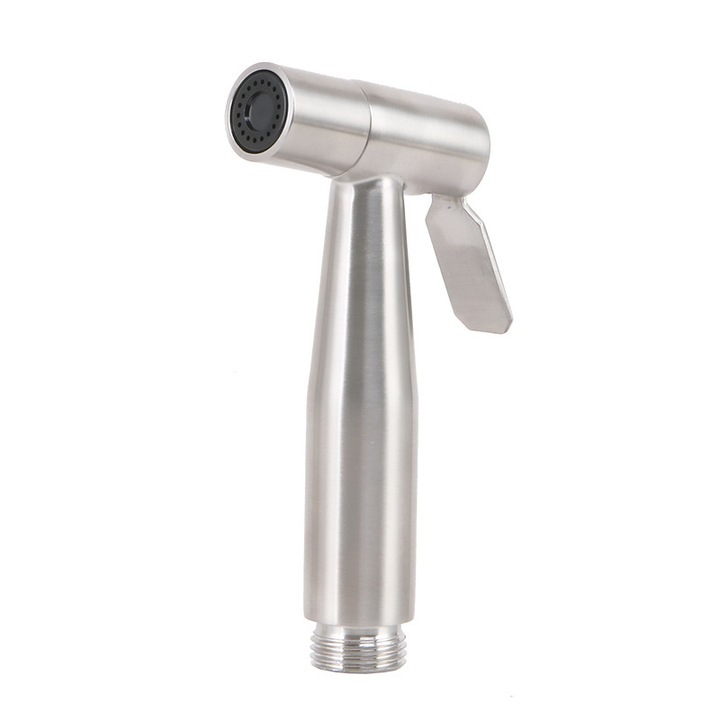 Para Cap De Dus, economisire apa, buton on/off, Argintiu