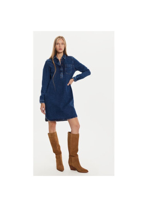 Női ruha, Mustang, 304339967, Pamut, Elasztán, 40, Kék