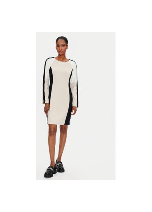 Női ruha, Dkny, 304218729, Poliészter, 64794, Bézs