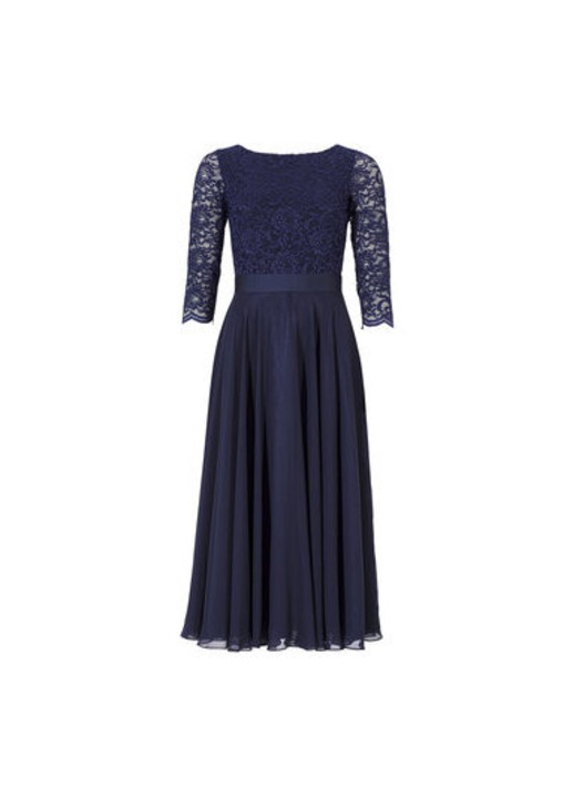 Rochie Dama, Swing, 302950539, Poliester, Albastru, Albastru