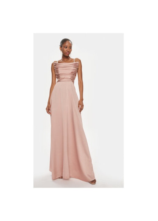 Rochie Dama, Rinascimento, 304130472, Poliester, Roz, Roz, L